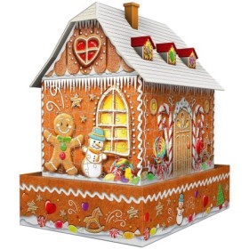 Puzzle 3D Casa Turta Dulce, 216 Piese Ravensburger - 1